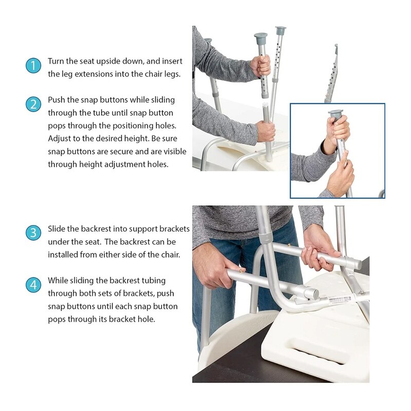 Homecraft Shower Chair with Back
