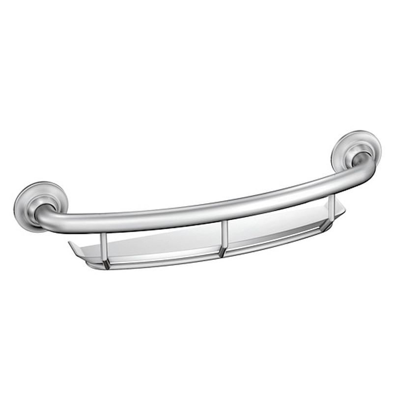 16" Grab Bar with Shelf MOEN Chrome