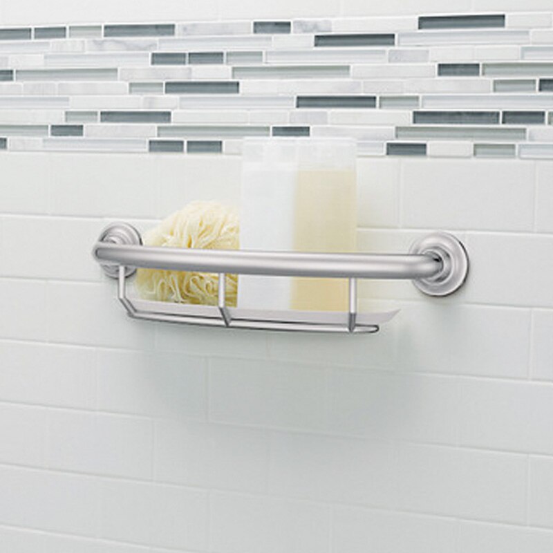 16" Grab Bar with Shelf MOEN Chrome