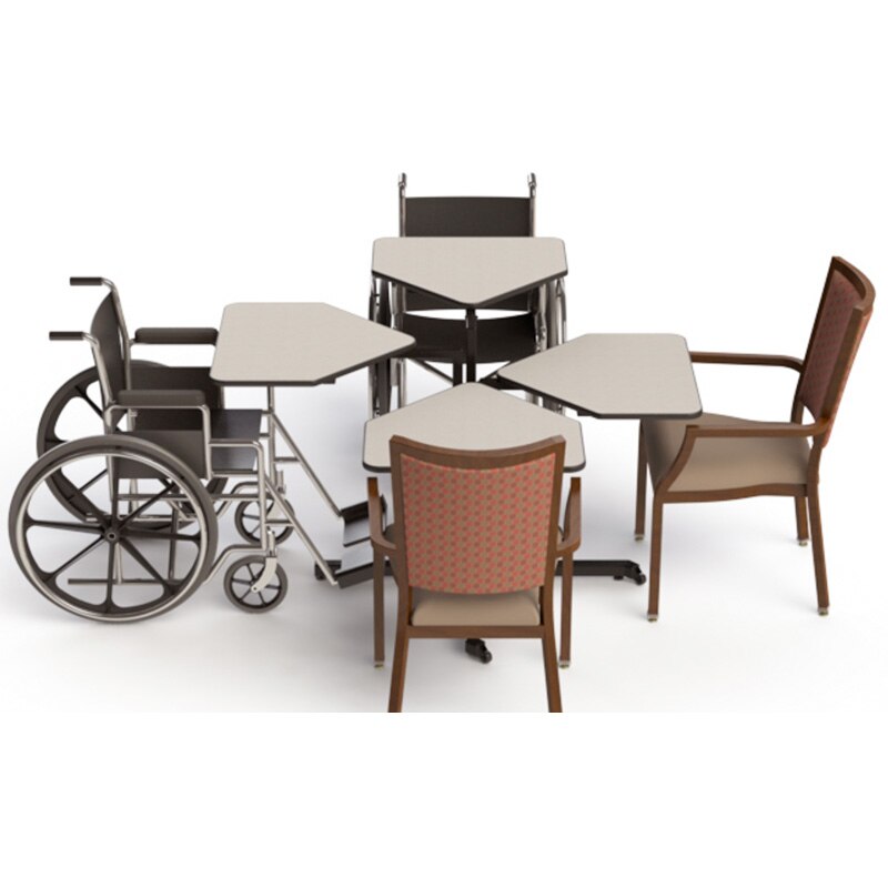 Butterfly Tables. Frame Black. Lami