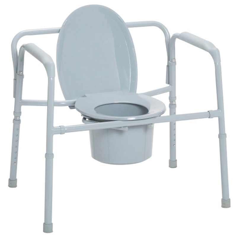 Folding Bariatric Commode DeepSeat