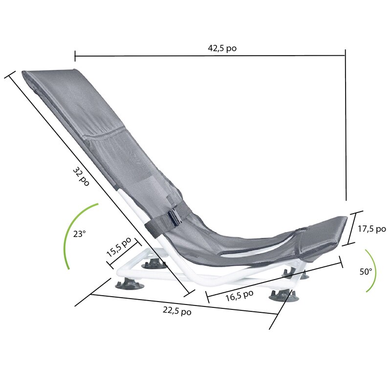 Practika Hammock Bath Chair